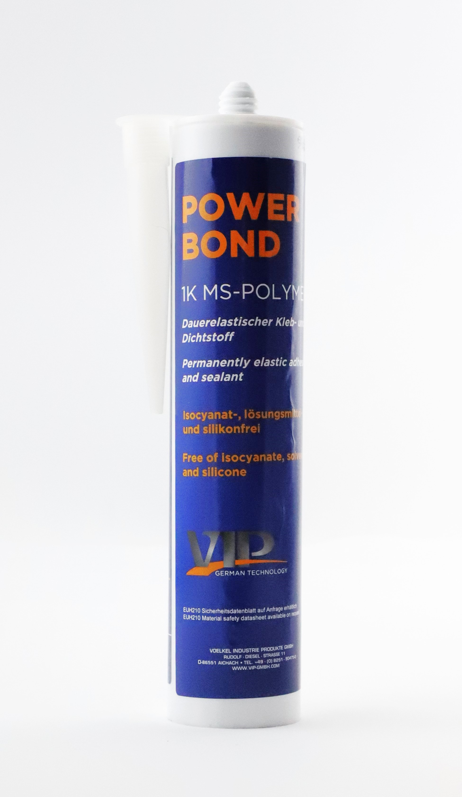 12492 Polimeri silanici modificati 1-K (MS Polymer) Power Bond Greentech 290 ml