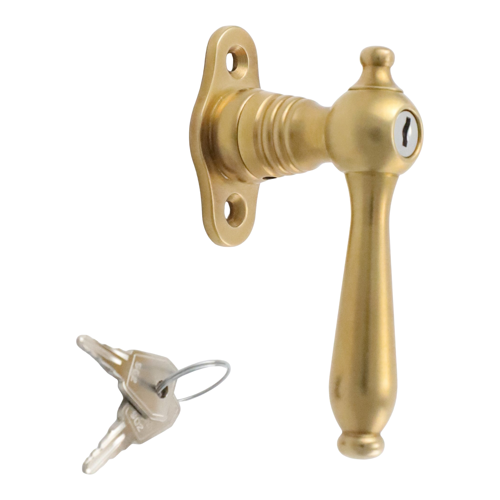 420.0120.45 Maniglia per finestra in stile Biedermeier in ottone - Ferramenta per finestre antiche, maniglie per finestre 420.0120.45 Maniglia per finestra in stile Biedermeier in ottone - Ferramenta per finestre antiche, maniglie per finestre