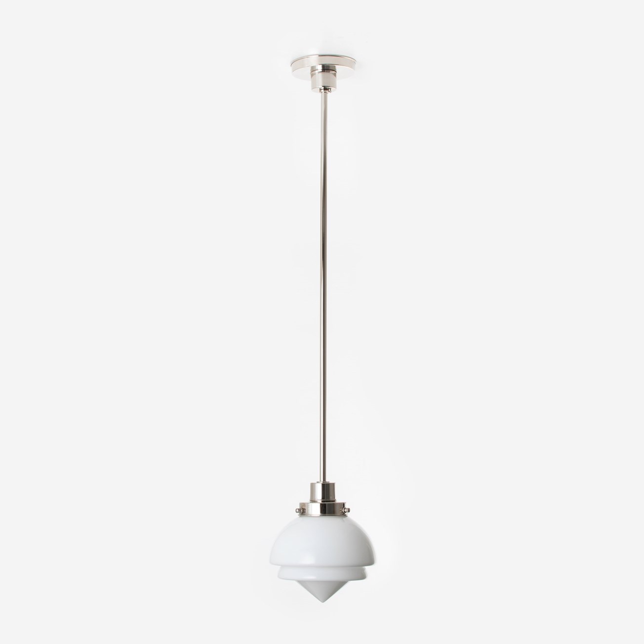 850.0038.10 Lampada a sospensione storica Small Pointy 20's Nickel