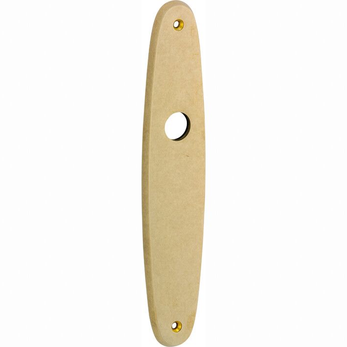 12488.45 Piastre posteriori lunghe/piastre posteriori di ricambio 232 x 45 mm ottone patinato WC 78 mm