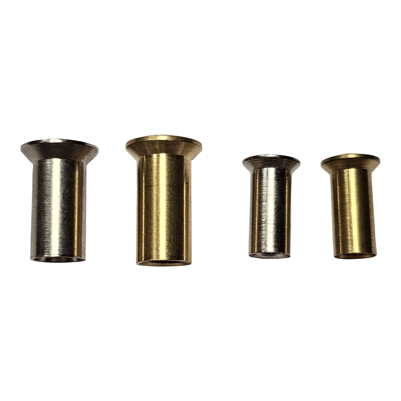 12383.15 Serratura per WC con manopola / serratura "libero/occupato" Ottone nichelato opaco 